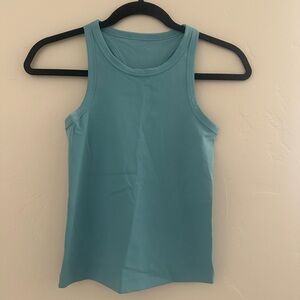 Lululemon Align Waist Length Racerback Tank Top-Tidal Teal
